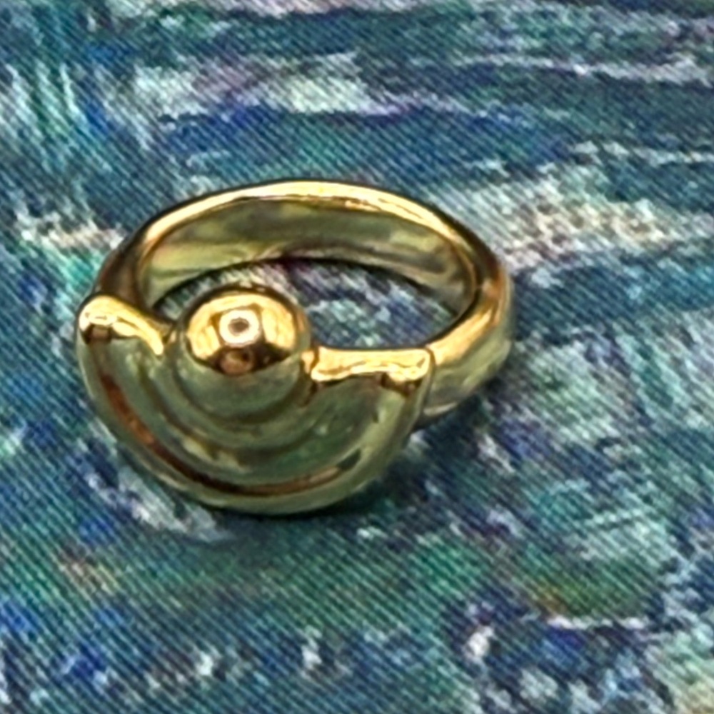 Uno de 50 Gold Ring